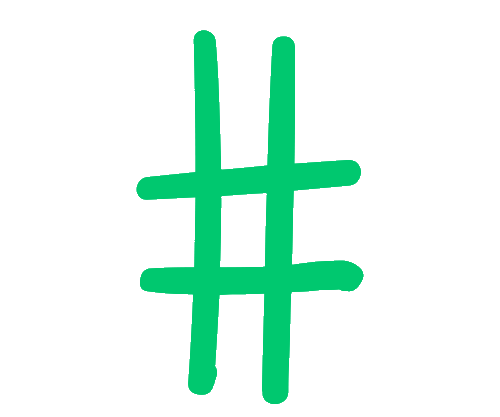 Icon Hashtag